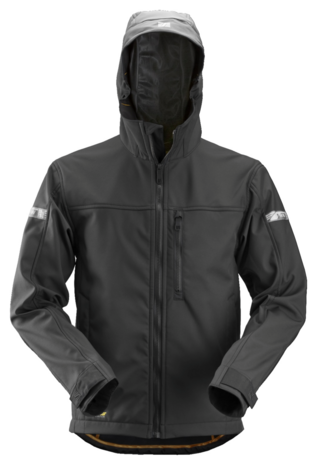 SNICKERS ALLROUNDWORK SOFT SHELL JACK MET CAPUCHON