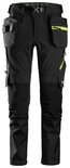 SNICKERS 6940 FLEXIWORK SOFTSHELL STRETCH WERKBROEK+ MET HOLSTERZAKKEN