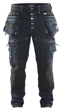 BLAKLADER BAGGY DENIM STRETCH X1900