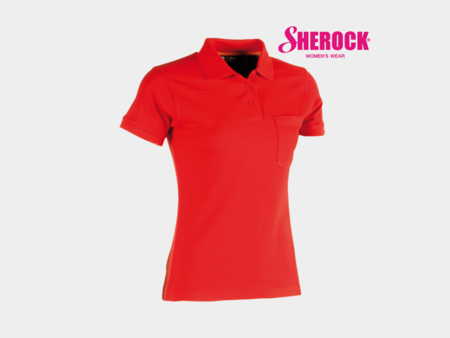 HEROCK FREYA DAMES POLO KORTE MOUWEN